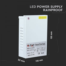 Carica l&#39;immagine nel visualizzatore di Gallery, V-TAC ALIMENTATORE 60W RAINPROOF IP45 A 2 USCITE CON MORSETTI A VITE

