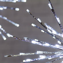 Carica l&#39;immagine nel visualizzatore di Gallery, Stella argento fuochi d&#39;artificio, led bianco freddo
