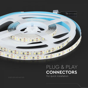 V-TAC STRISCIA LED 2835 MONOCOLORE 120 LED/METRO CHIP SAMSUNG