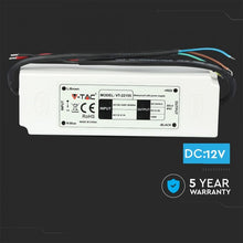 Carica l&#39;immagine nel visualizzatore di Gallery, V-TAC ALIMENTATORE 150W IMPERMEABILE IP67 A 1 USCITA CON CAVI A SALDARE
