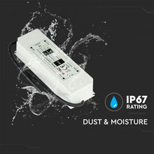 Carica l&#39;immagine nel visualizzatore di Gallery, V-TAC ALIMENTATORE 150W IMPERMEABILE IP67 A 1 USCITA CON CAVI A SALDARE
