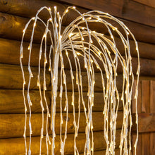 Cargar imagen en el visor de la galería, Ramo di salice luminoso bianco, 480 led bianco caldo
