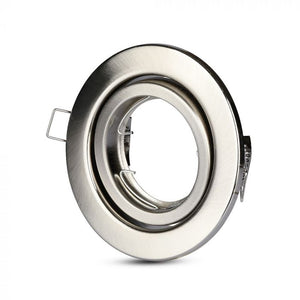 V-TAC PORTAFARETTO ORIENTABILE  DA INCASSO PER LAMPADINE GU10 E GU5.3