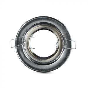 V-TAC PORTAFARETTO ORIENTABILE  DA INCASSO PER LAMPADINE GU10 E GU5.3