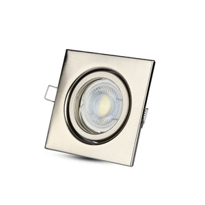 V-TAC PORTAFARETTO ORIENTABILE  DA INCASSO PER LAMPADINE GU10 E GU5.3