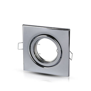 V-TAC PORTAFARETTO ORIENTABILE  DA INCASSO PER LAMPADINE GU10 E GU5.3