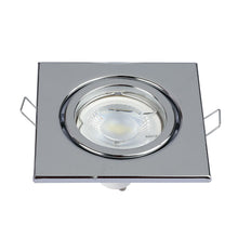 Carica l&#39;immagine nel visualizzatore di Gallery, V-TAC PORTAFARETTO ORIENTABILE  DA INCASSO PER LAMPADINE GU10 E GU5.3
