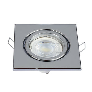 V-TAC PORTAFARETTO ORIENTABILE  DA INCASSO PER LAMPADINE GU10 E GU5.3