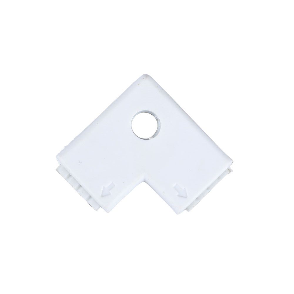 CONNETTORE ANGOLARE CONSECUTIVO A L PER STRISCE LED MULTICOLORE RGB  4 PIN