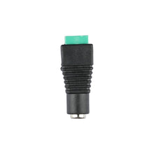 Cargar imagen en el visor de la galería, CONNETTORE DA MORSETTI A VITE A JACK 2.1 PER STRISCE LED MONOCOLORE
