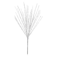 Cargar imagen en el visor de la galería, Tralcio Ramo argento 3 m, 288 led bianco caldo, cavo trasparente
