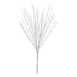 Tralcio Ramo argento 3 m, 288 led bianco caldo, cavo trasparente