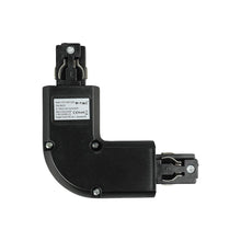 Cargar imagen en el visor de la galería, V-TAC CONNETTORE L A 4 POLI COLORE NERO PER TRACK LIGHT

