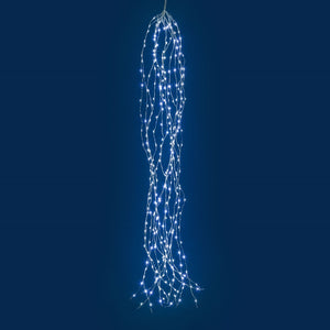 Cascata di luci 1,2 m, 300 microled bianco caldo