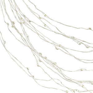 Cascata di luci 1,2 m, 300 microled bianco caldo