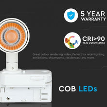 Carica l&#39;immagine nel visualizzatore di Gallery, V-TAC TRACK LIGHT LED COB 15W  CHIP SAMSUNG
