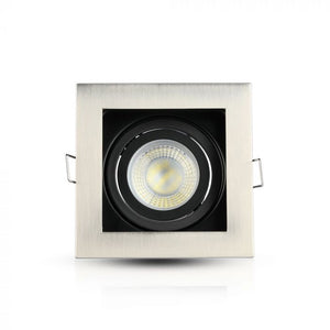 V-TAC PORTAFARETTO ORIENTABILE  DA INCASSO PER LAMPADINE GU10 E GU5.3