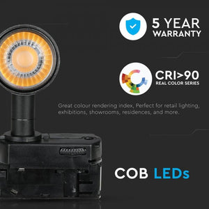 V-TAC TRACK LIGHT LED COB 15W  CHIP SAMSUNG
