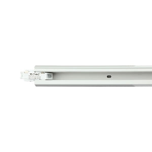 V-TAC CONNETTORE A 4 POLI COLORE BIANCO PER TRACK LIGHT