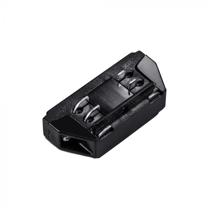 V-TAC CONNETTORE A 4 POLI COLORE NERO PER TRACK LIGHT