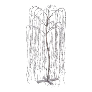 Albero luminoso salice piangente, 1024 led bianco caldo o freddo