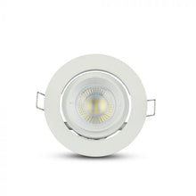 Cargar imagen en el visor de la galería, V-TAC PORTAFARETTO ORIENTABILE  DA INCASSO PER LAMPADINE GU10 E GU5.3
