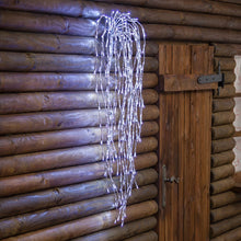 Cargar imagen en el visor de la galería, Ramo di salice luminoso argento, 240 led bianco caldo o freddo
