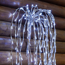 Carica l&#39;immagine nel visualizzatore di Gallery, Ramo di salice luminoso argento, 240 led bianco caldo o freddo
