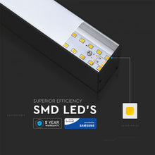 Carica l&#39;immagine nel visualizzatore di Gallery, V-TAC LAMPADA LED A SOSPENSIONE LINEAR LIGHT 60W CHIP SAMSUNG  DIMMERABILE
