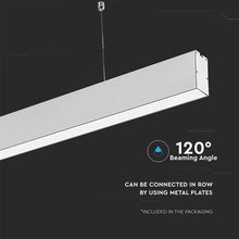 Carica l&#39;immagine nel visualizzatore di Gallery, V-TAC LAMPADA LED A SOSPENSIONE LINEAR LIGHT 60W CHIP SAMSUNG  DIMMERABILE
