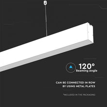 Carica l&#39;immagine nel visualizzatore di Gallery, V-TAC LAMPADA LED A SOSPENSIONE LINEAR LIGHT 60W CHIP SAMSUNG  DIMMERABILE
