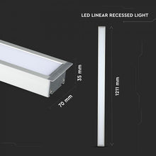 Carica l&#39;immagine nel visualizzatore di Gallery, V-TAC LAMPADA LED A INCASSO LINEARE  40W CHIP SAMSUNG
