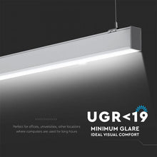 Cargar imagen en el visor de la galería, V-TAC LAMPADA LED A SOSPENSIONE LINEAR LIGHT 40W CHIP SAMSUNG
