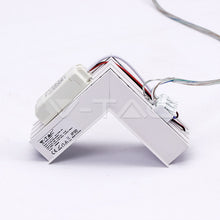 Cargar imagen en el visor de la galería, V-TAC COPPIA DI LAMPADE LED RACCORDO A INCASSO LINEAR LIGHT 10W CHIP SAMSUNG WHITE BODY

