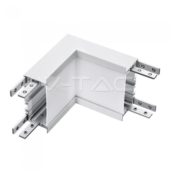 V-TAC COPPIA DI LAMPADE LED RACCORDO A INCASSO LINEAR LIGHT 10W CHIP SAMSUNG WHITE BODY