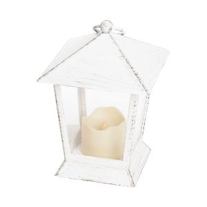 LANTERNA LED CON CANDELA EFFETTO FIAMMA ACCESA USO INTERNO