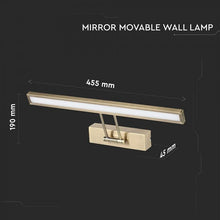 Carica l&#39;immagine nel visualizzatore di Gallery, V-TAC LAMPADA DA SPECCHIO WALL LIGHT 8W
