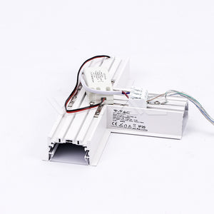 V-TAC LAMPADA LED RACCORDO A INCASSO LINEAR LIGHT 12W CHIP SAMSUNG WHITE BODY