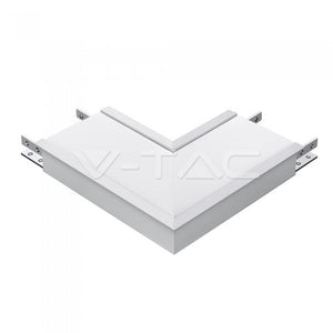V-TAC COPPIA DI LAMPADE LED RACCORDO A INCASSO LINEAR LIGHT 10W CHIP SAMSUNG WHITE BODY