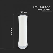 Carica l&#39;immagine nel visualizzatore di Gallery, V-TAC LAMPADA LED DA MURO WALL LIGHT BIANCA 18W DIMMERABILE
