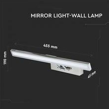 Carica l&#39;immagine nel visualizzatore di Gallery, V-TAC LAMPADA DA SPECCHIO WALL LIGHT 8W
