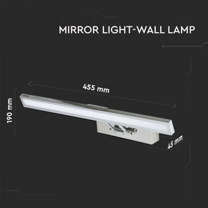 V-TAC LAMPADA DA SPECCHIO WALL LIGHT 8W