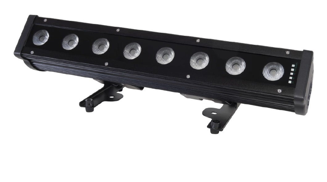 Sagitter battery arch led bar 8 x 10 w ip65 rgbw/fc widmx