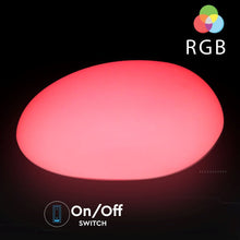 Carica l&#39;immagine nel visualizzatore di Gallery, V-TAC LED STONE MULTICOLOR RGB 1W RICARICABILE CON TELECOMANDO IP67 280x210

