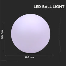 Carica l&#39;immagine nel visualizzatore di Gallery, V-TAC SFERA MULTICOLOR LED RGB 1W RICARICABILE CON TELECOMANDO IP67
