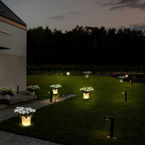 V-TAC LAMPADA A FORMA DI VASO MULTICOLOR RGB LED 3W RICARICABILE CON TELECOMANDO IP54