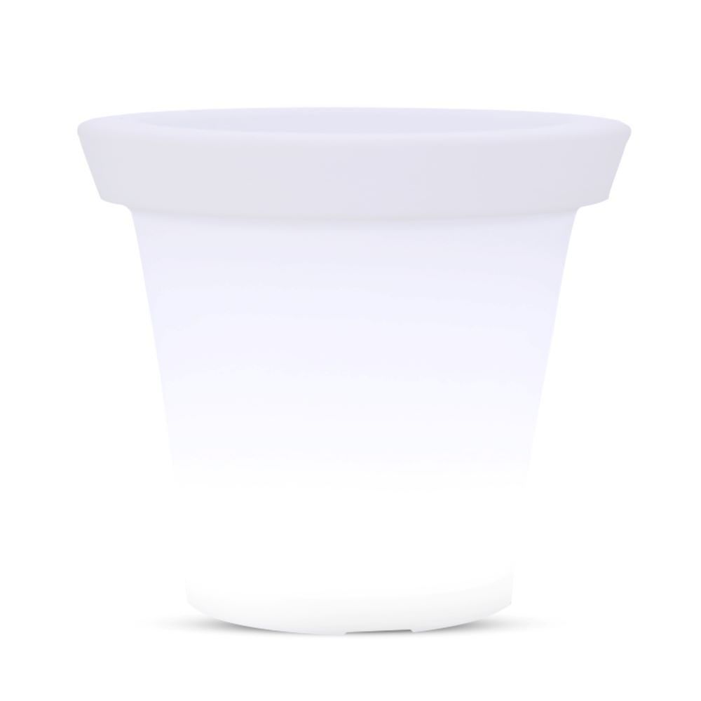 V-TAC LAMPADA A FORMA DI VASO MULTICOLOR RGB LED 3W RICARICABILE CON TELECOMANDO IP54