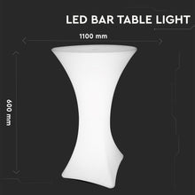 Carica l&#39;immagine nel visualizzatore di Gallery, V-TAC BAR TABLE MULTICOLOR LED RGB 5W RICARICABILE CON TELECOMANDO IP54
