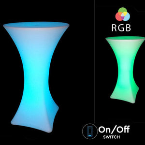V-TAC BAR TABLE MULTICOLOR LED RGB 5W RICARICABILE CON TELECOMANDO IP54