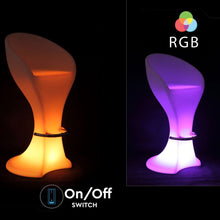 Carica l&#39;immagine nel visualizzatore di Gallery, V-TAC SGABELLO MULTICOLOR LED RGB 5W RICARICABILE CON TELECOMANDO IP54
